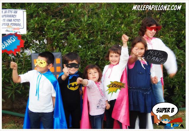 UNA FIESTA DE SUPERHEROES