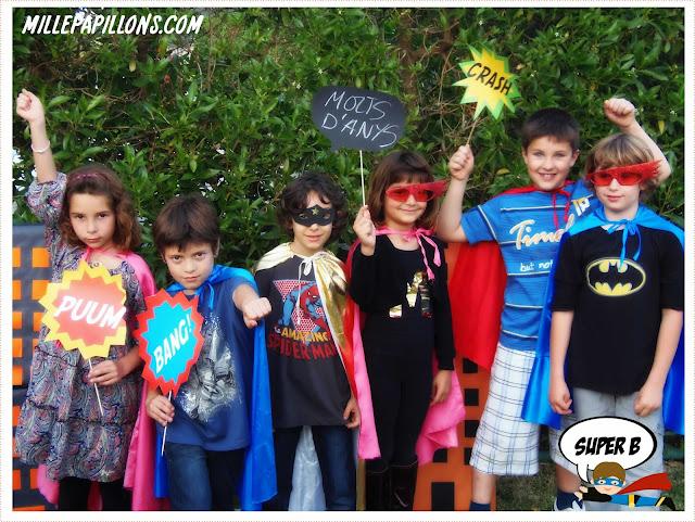 UNA FIESTA DE SUPERHEROES