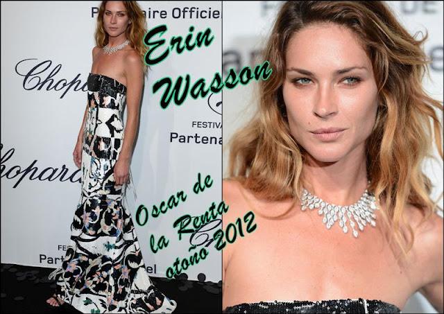 Erin Wasson en el Festival de Cannes 2012