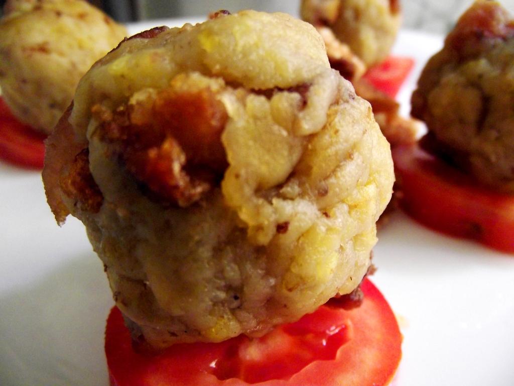 mofongo de chicharrones ahumados ¡Mofongo de chicharrones ahumados!