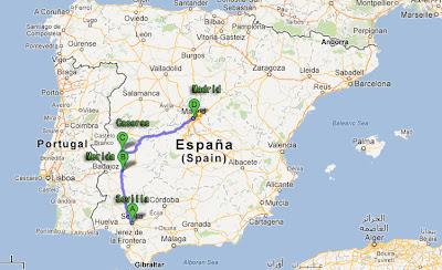 Ruta por España (detallado) Parte 1