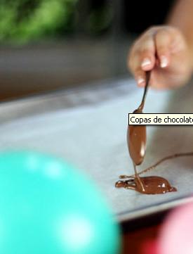 Cómo hacer copas de chocolate