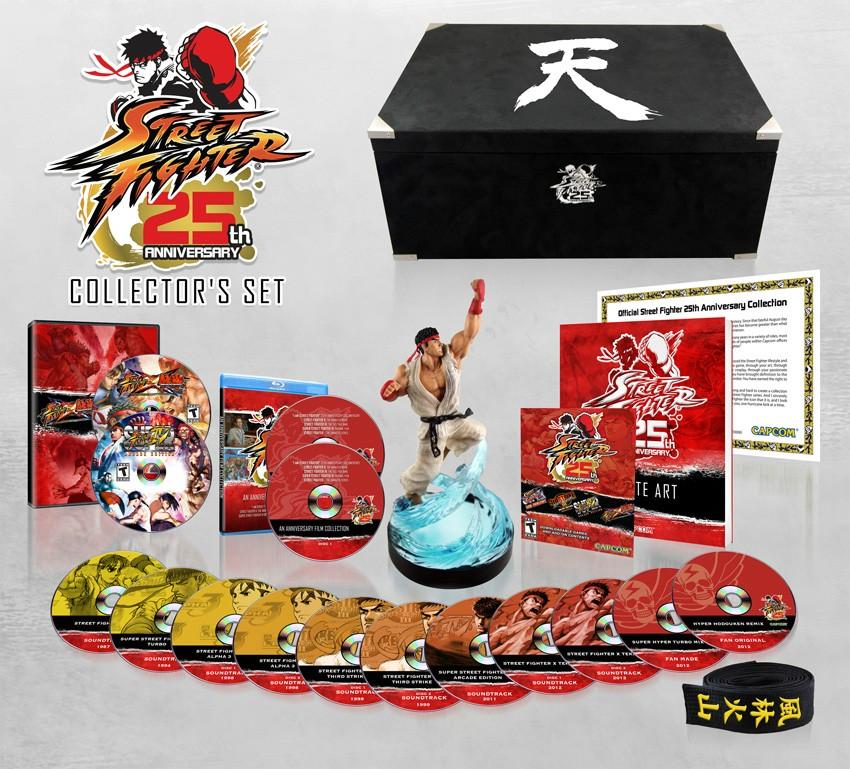 25 anivesario street fighter edicion especial Capcom muestra su espectacular Street Fighter 25th Anniversary Collector’s Set