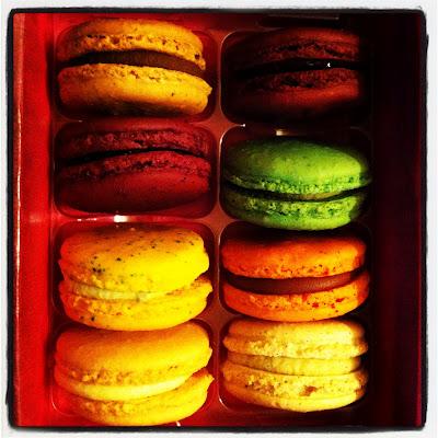 Macarons, desde Paris. Macarons, desde Paris.