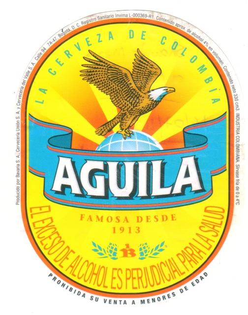Colombia - Aguila Flash 12: Las cervezas del mundo
