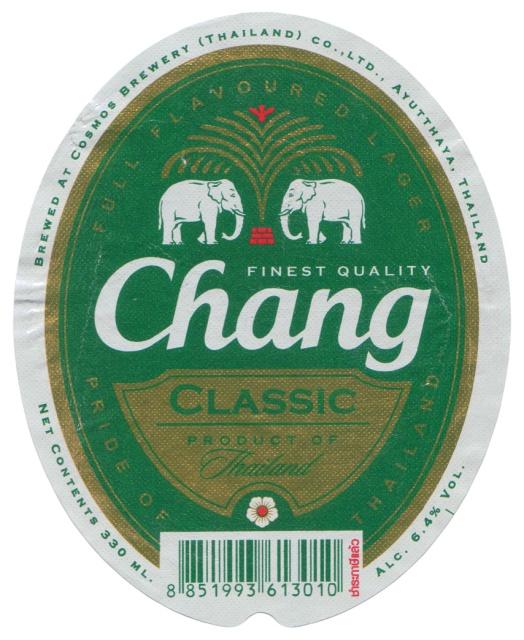 Tailandia - Chang Flash 12: Las cervezas del mundo