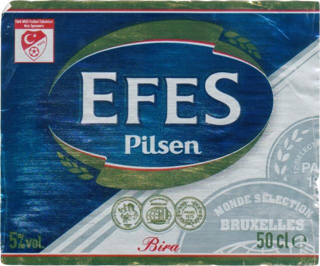Turquía - Efes Pilsen Flash 12: Las cervezas del mundo