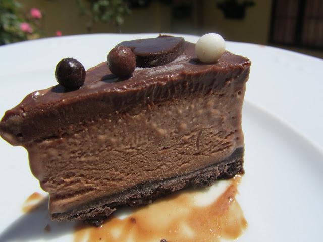 Tarta helada de chocolate Tarta helada de chocolate
