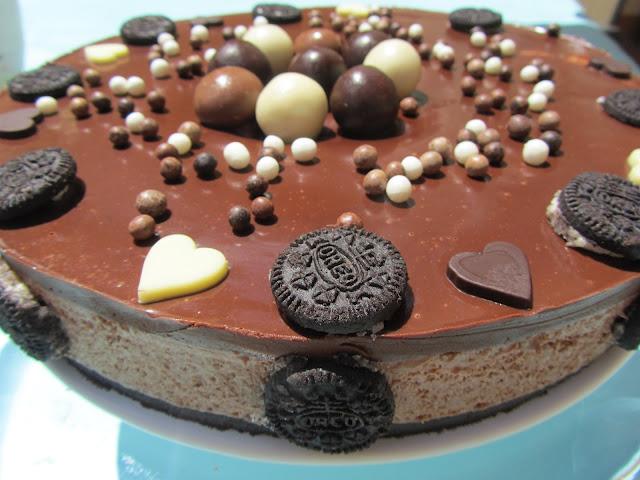 Tarta helada de chocolate Tarta helada de chocolate
