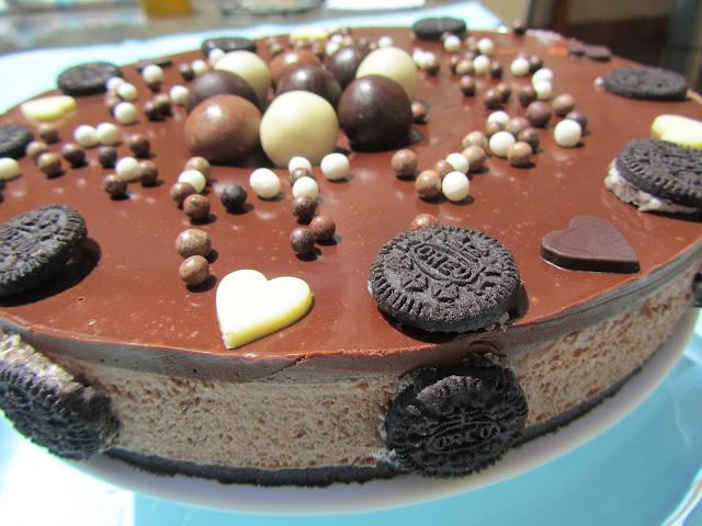 Tarta helada de chocolate Tarta helada de chocolate