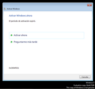Cómo activar Windows 7