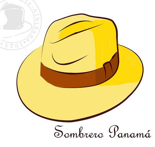 Sombrero Panamá Sombreros para Colorear – II