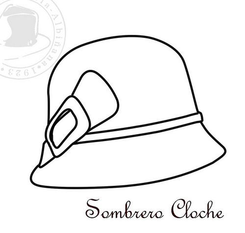 Sombrero Cloche Sombreros para Colorear – II