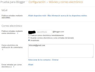 Tutorial Blogger: Comenzar un Blog II