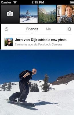 Facebook lanza nueva  aplicación de fotos