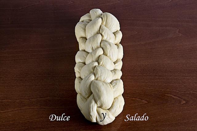BRIOCHE TRENZADO CON CINCO CABOS (PASO A PASO) BRIOCHE TRENZADO CON CINCO CABOS (PASO A PASO)