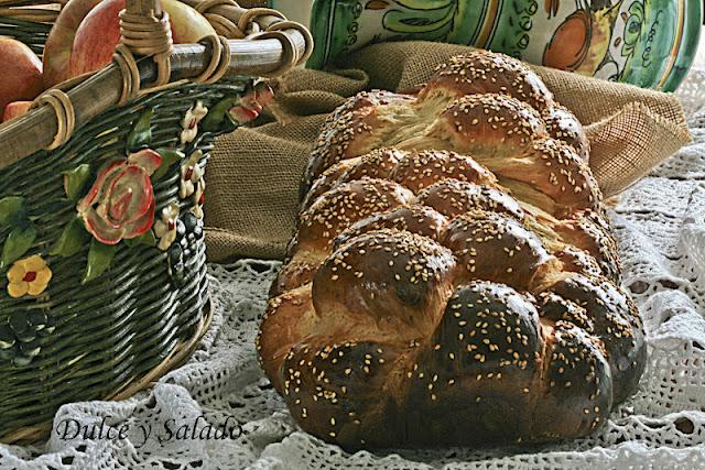 BRIOCHE TRENZADO CON CINCO CABOS (PASO A PASO) BRIOCHE TRENZADO CON CINCO CABOS (PASO A PASO)