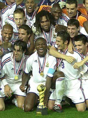 Conf 2001 Equipos históricos: Francia 1998/2000 y viva Le Blue
