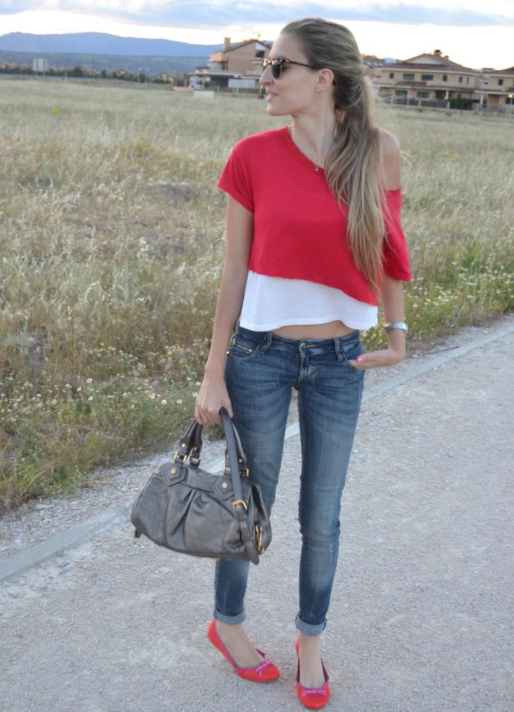 Red and pink Red and pink