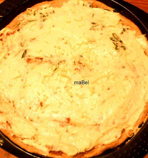 Pizza de carne o pollo Pizza de carne o pollo