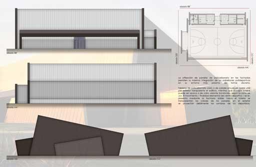 A-cero Projects A-cero presenta el proyecto para un polideportivo A-cero Tech!