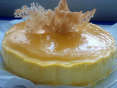 TARTA DE CREMA CATALANA CON YEMA TOSTADA