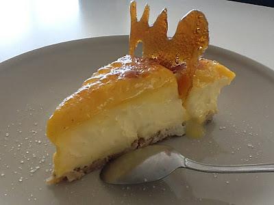 TARTA DE CREMA CATALANA CON YEMA TOSTADA