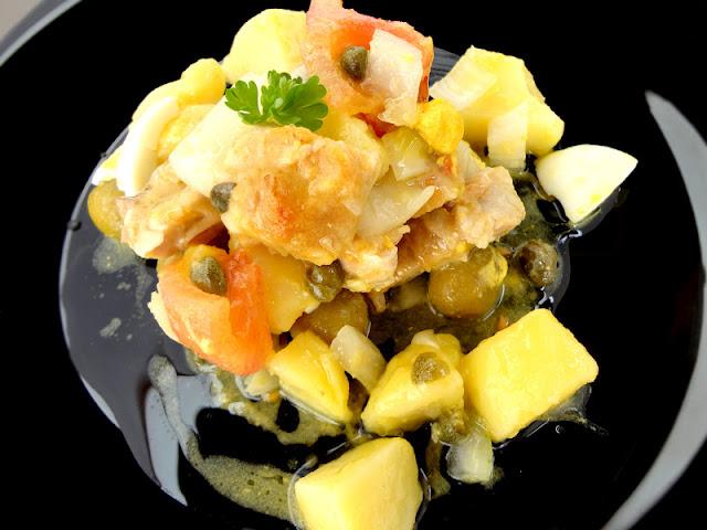 Ensalada campera con pollo Ensalada campera con pollo