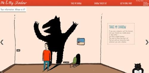 Original manera de medir tu sombra digital Original manera de medir tu sombra digital