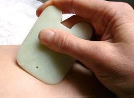 gua sha Quita el dolor raspando: Gua Sha