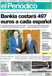 bankia costara 497 euros a cada español