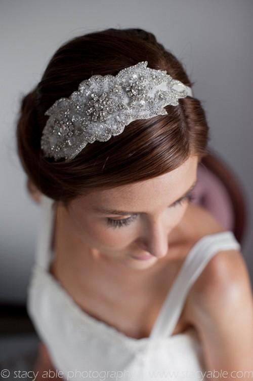 Novias con tocados de estilo vintage Novias con tocados de estilo vintage