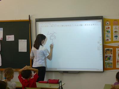 Visita de la escritora Ana Pomares al Colegio Gabriel Miró de Benidorm