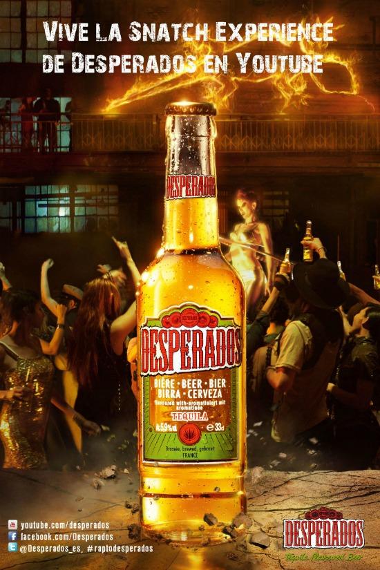 Snatch Experience, el vídeo interactivo de Desperados #raptoDesperados