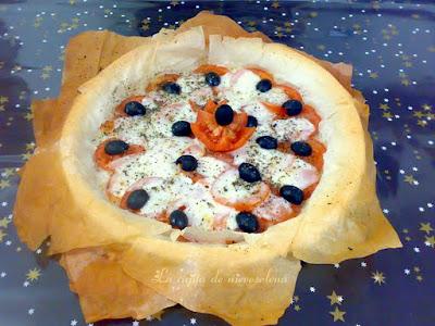 Tarta caprese Tarta caprese