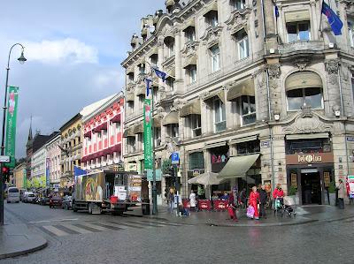 Karl Johan Gate, Oslo, Noruega Viaje a Oslo, Noruega (II)