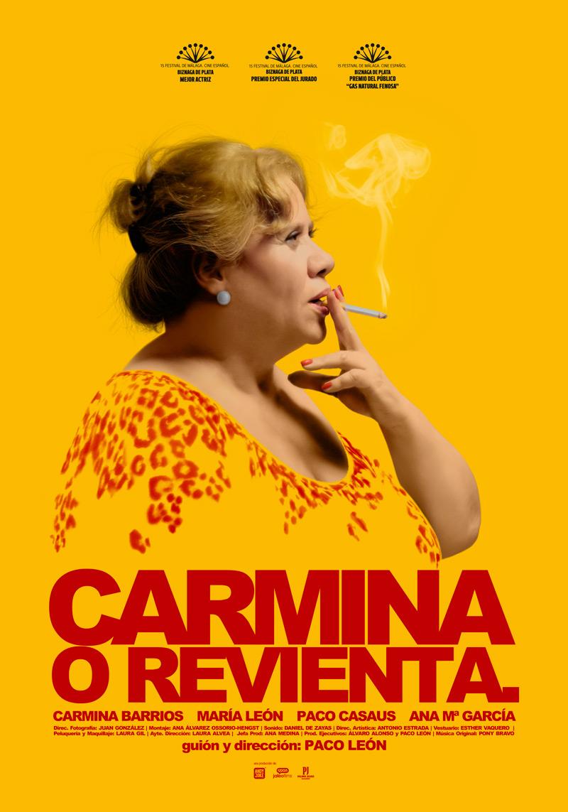'Carmina o Revienta' Paco León llegará simultáneamente a cines, dvd y a filmin