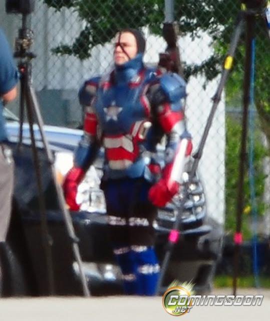 La aparición de Iron Patriot en Iron Man 3