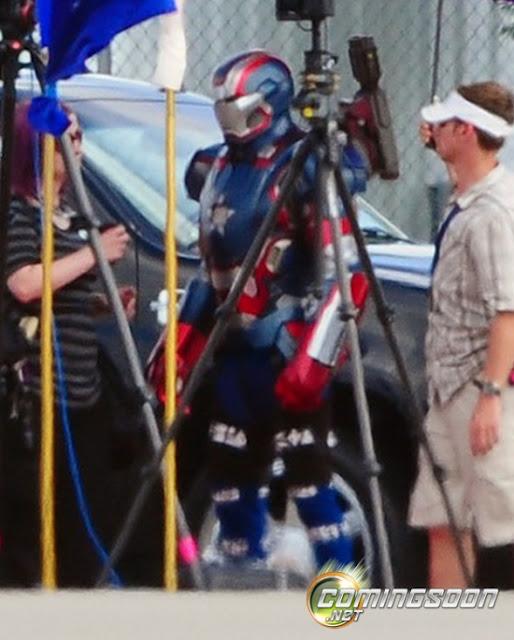 La aparición de Iron Patriot en Iron Man 3