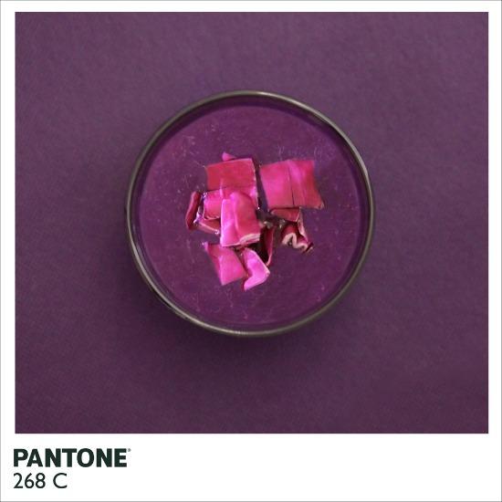 Comida Pantone