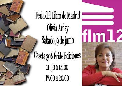 El sábado 9 de junio os espero en la Feria del Libro de Madrid