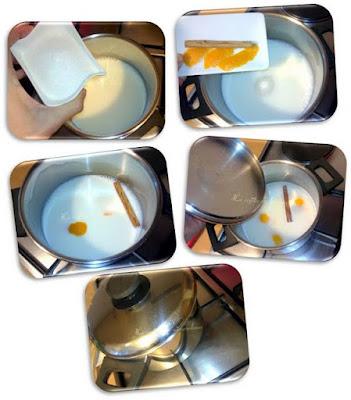 Pan de molde de leche y canela con naranja confitada