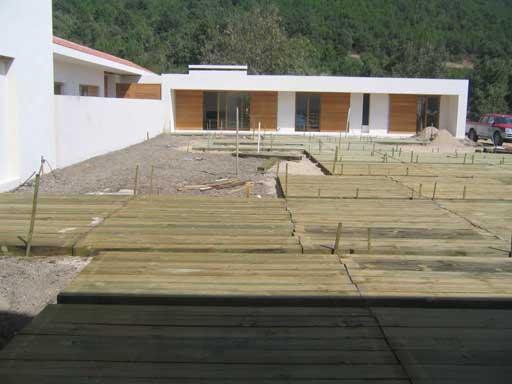 A-cero Projects Proceso constructivo de la reforma y ampliación de un complejo rural en Ávila