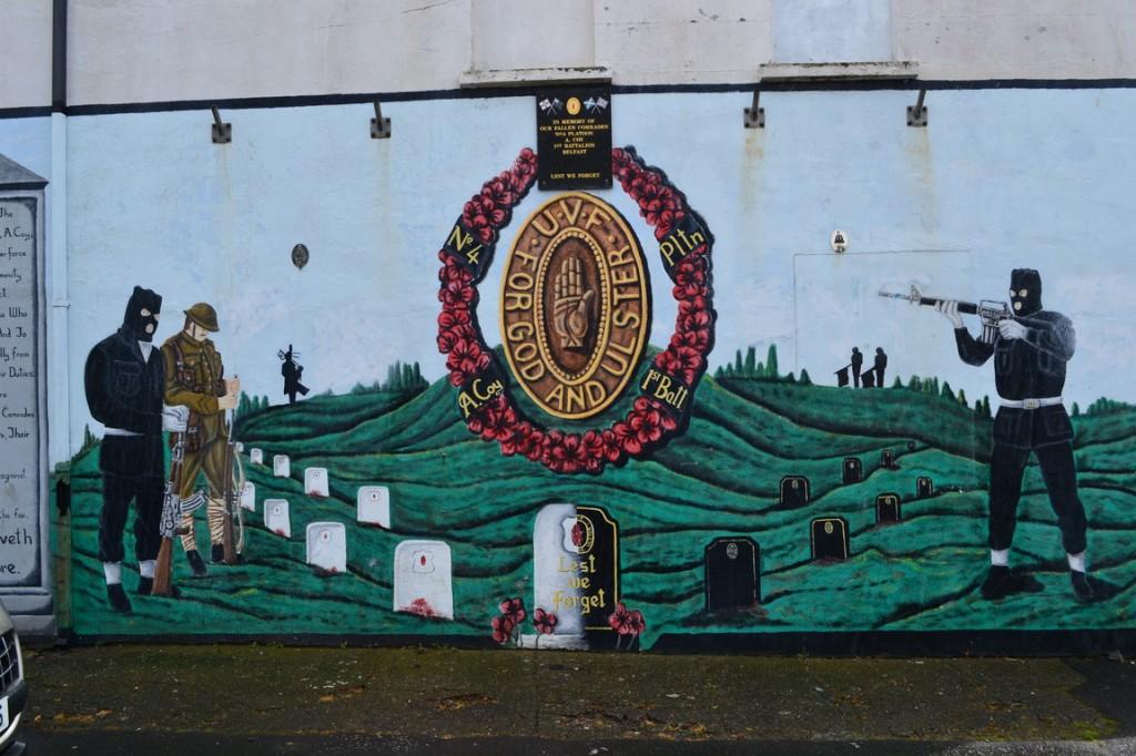 Shankill Road: Conmemoración por los caídos de un batallón
