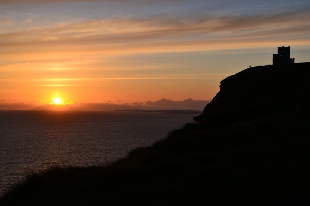 Atardecer en Moher