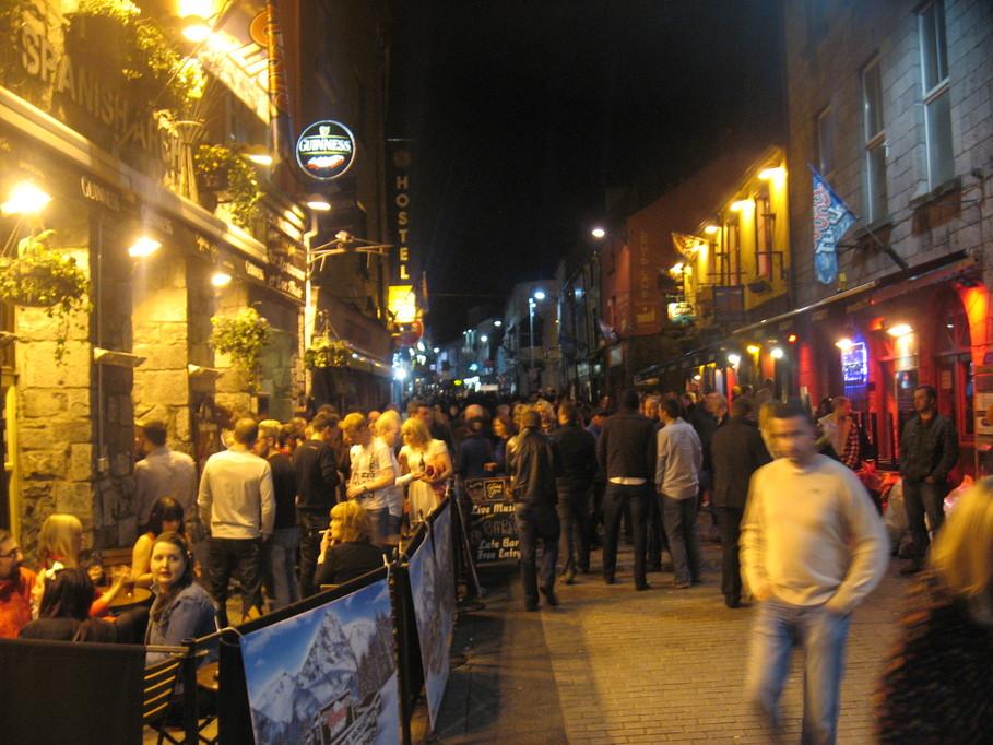 Galway de noche