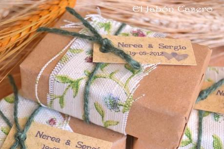 Jabones de Leche y Miel de Azahar. Detalles de boda campestre. Jabones de Leche y Miel de Azahar. Detalles de boda campestre.