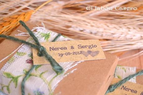 Jabones de Leche y Miel de Azahar. Detalles de boda campestre. Jabones de Leche y Miel de Azahar. Detalles de boda campestre.