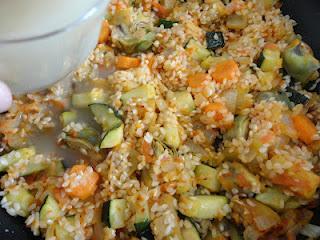 Arroz con verduras Arroz con verduras