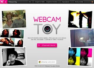 Aplica excelentes efectos a tu cámara web con Webcam Toy